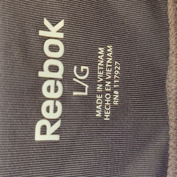Reebok Women's Grey and Black Athletic Shorts With Liner - Picture 2 of 12